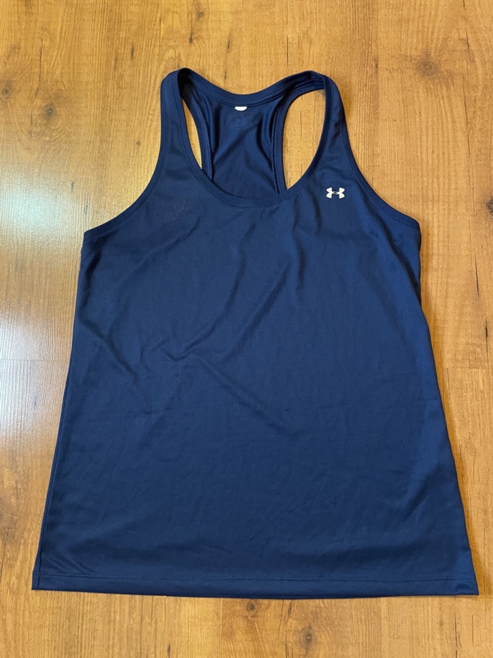 Under Armour Navy Blue Racerback Performance Tank